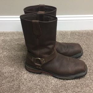 Brown Leather Boots